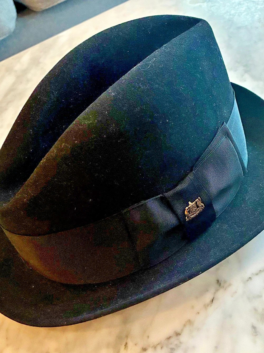 Stetson The Stetsonia 3X Beaver Fedora Black 7 1/8